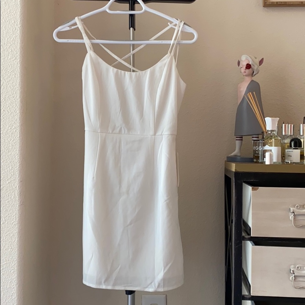 Tobi Exposed back Mini dress